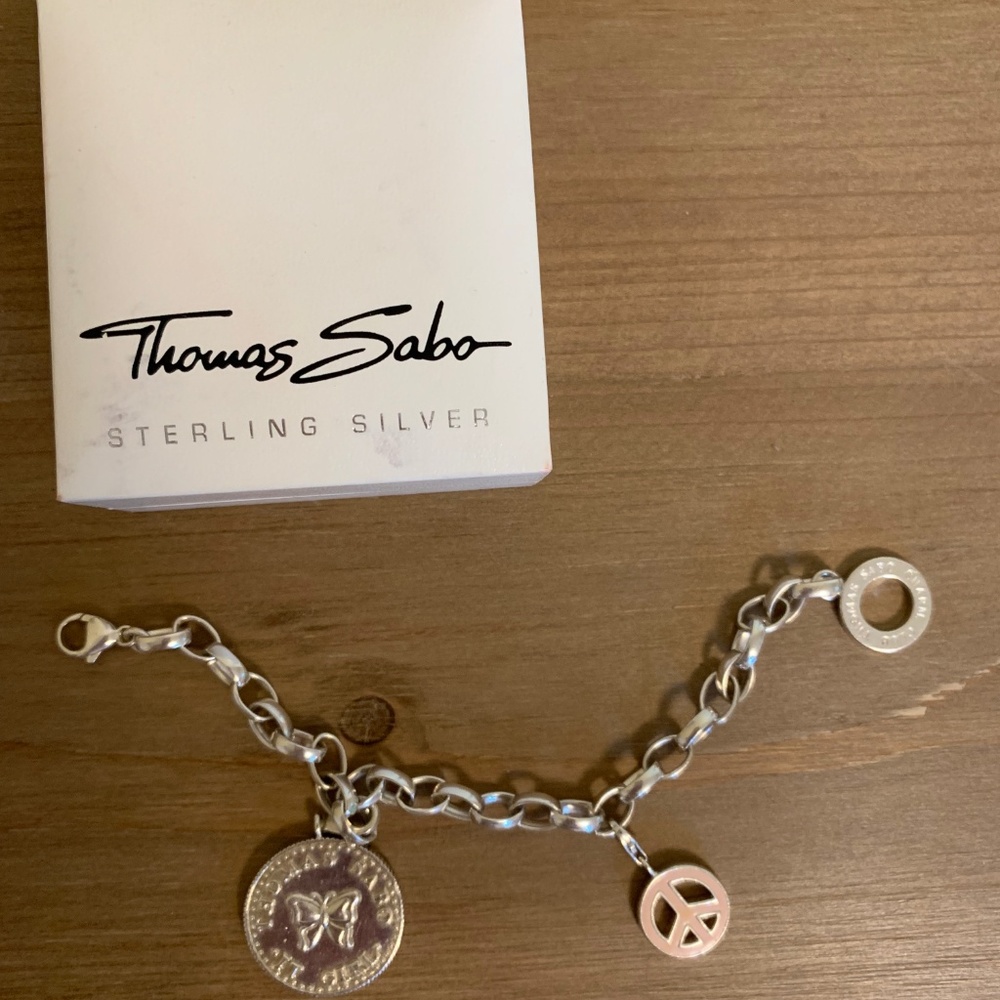Thomas Sabo - Silver bracelet with charms